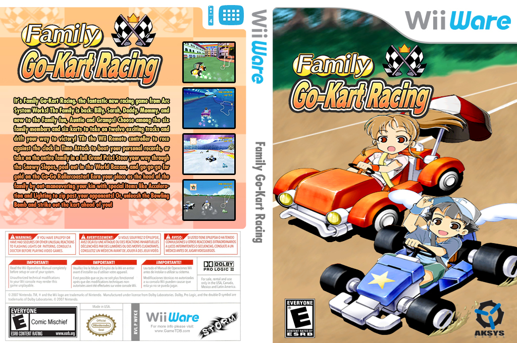 Family Go- Kart Racing