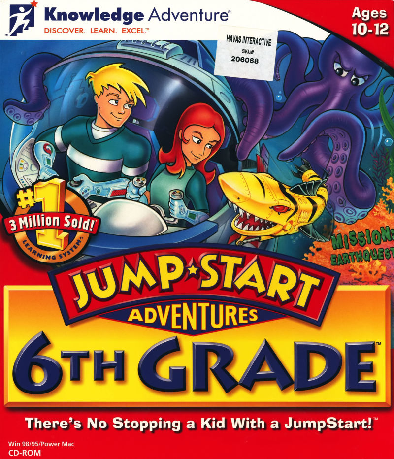 JumpStart Adventures 6th Grade: Mission Earthquest