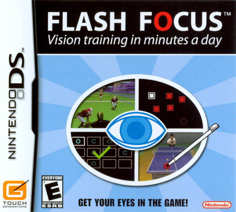 Flash Focus: Vision Training in Minutes a Day