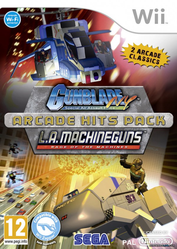 Gunblade NY & LA Machineguns Arcade Hits Pack