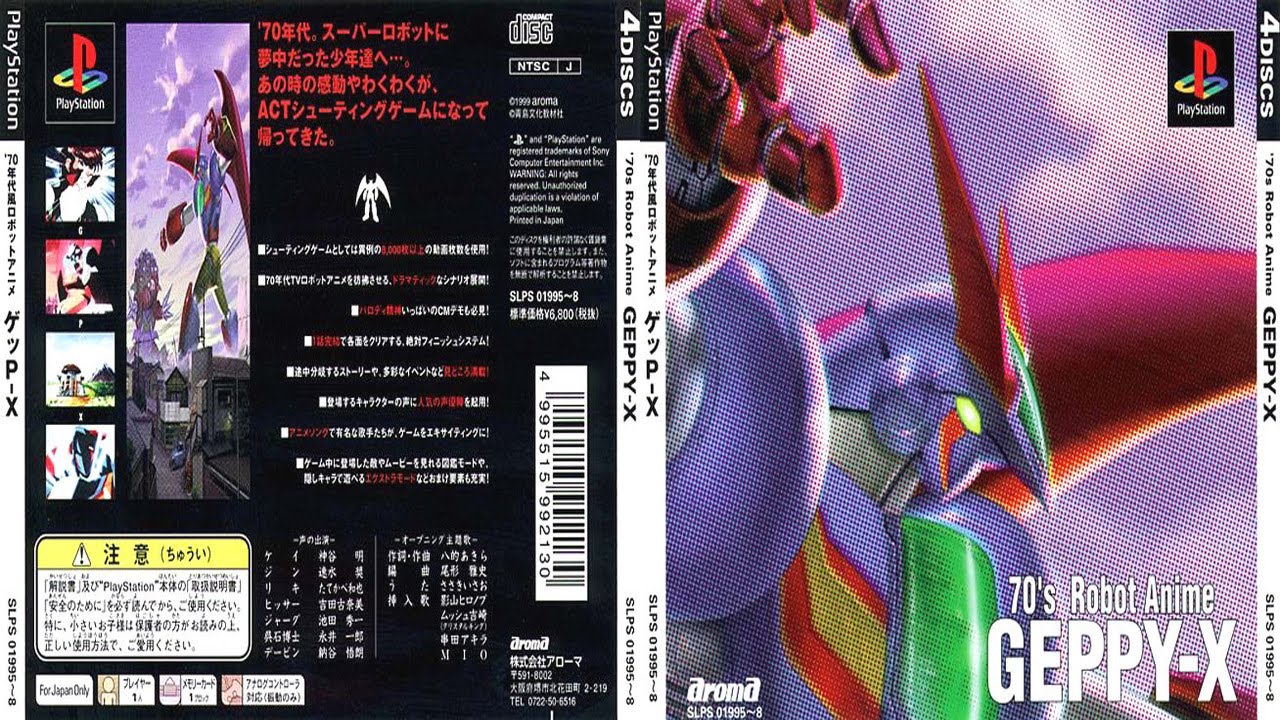 70s Robot Anime GeppyX PSX  Gameplay 4K60FPS  YouTube